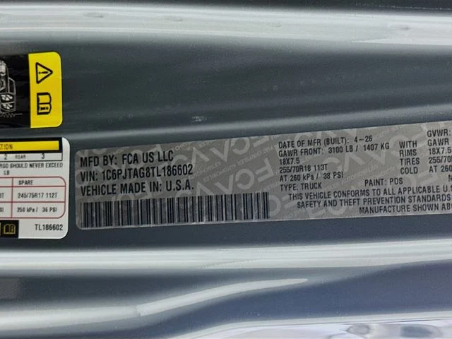 New 2026 Anvil Clear-Coat Exterior Paint Jeep  image 29