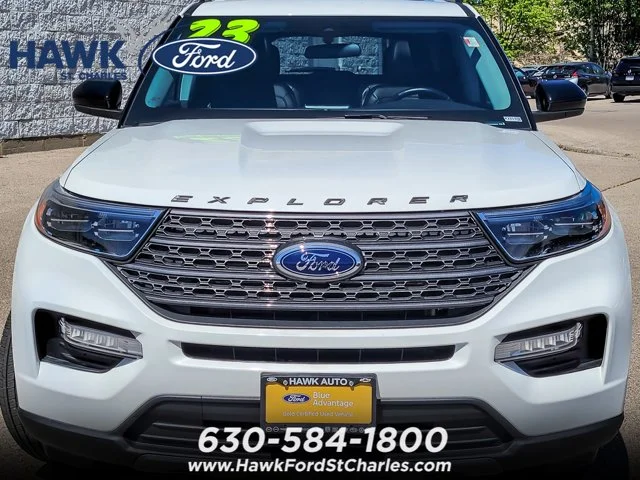 Certified Used 2023 White Metallic Ford XLT image 31
