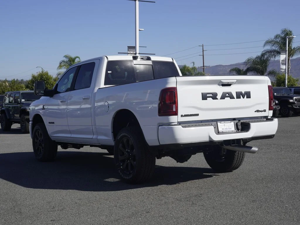 New 2026 Bright White Clear-Coat Exterior Paint RAM Laramie image 5