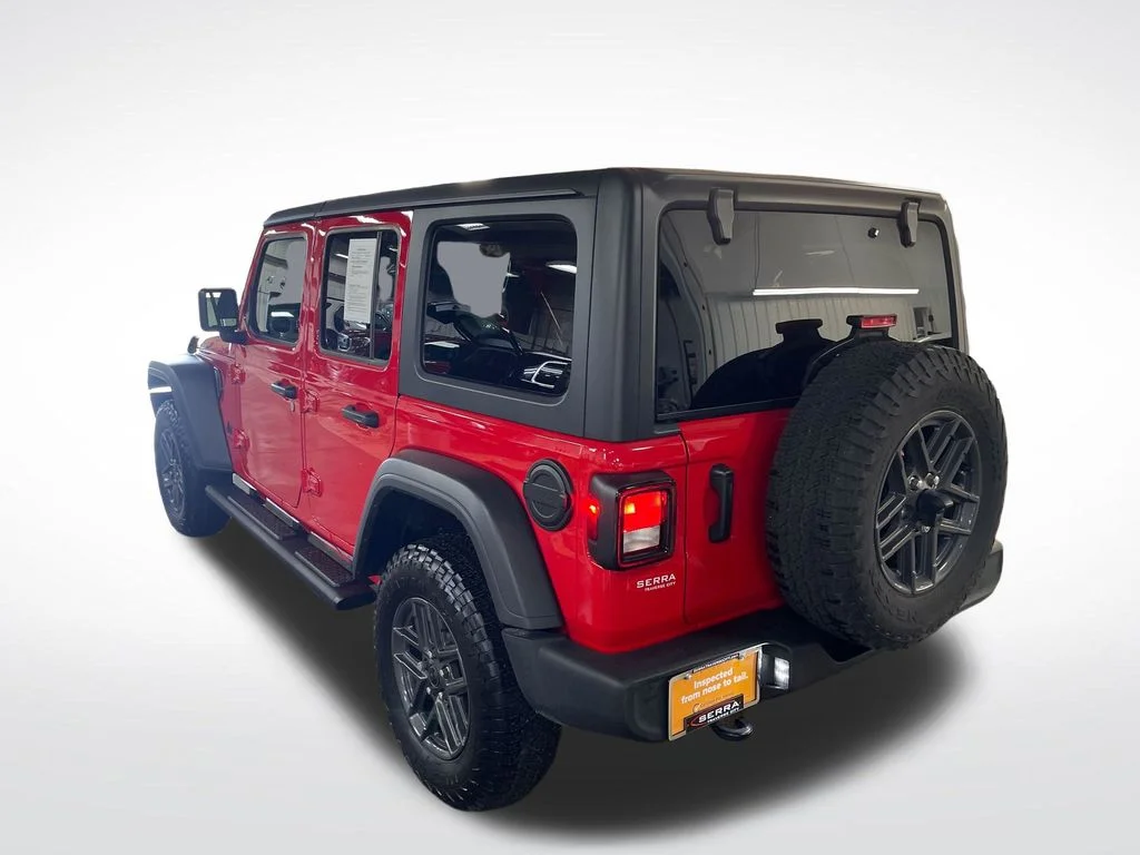 Certified Used 2024 Red Jeep Sport S image 3
