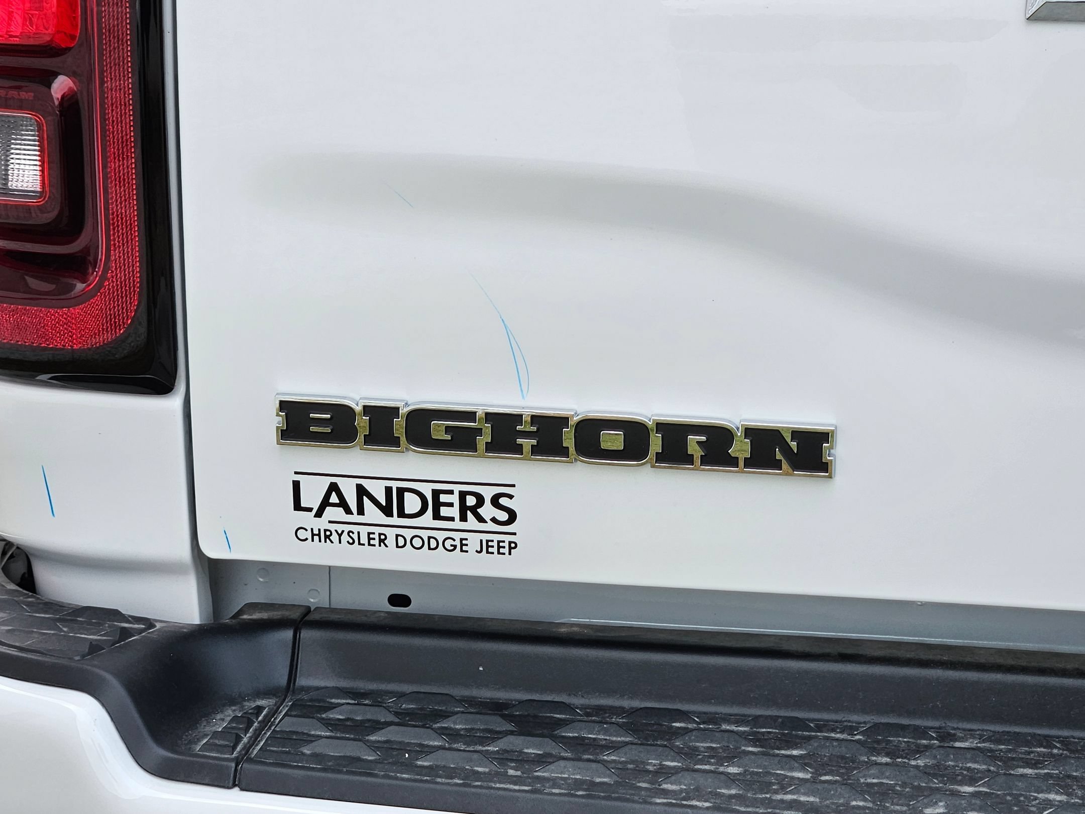 New 2026 Bright White Clear-Coat Exterior Paint RAM Big Horn image 27