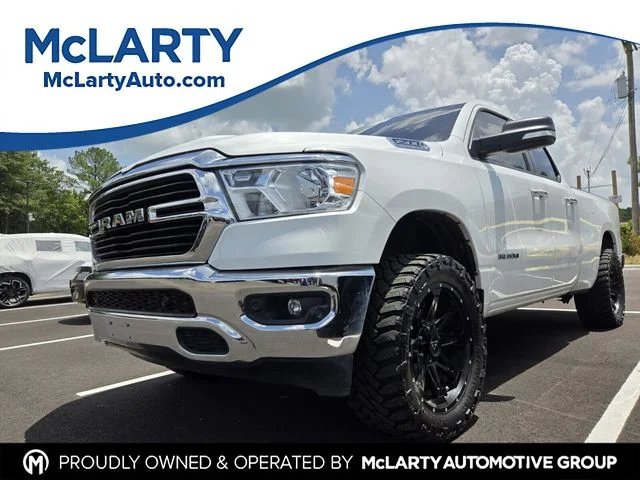 Used 2020 Bright White Clearcoat RAM BIG HORN/LONE STAR image 1