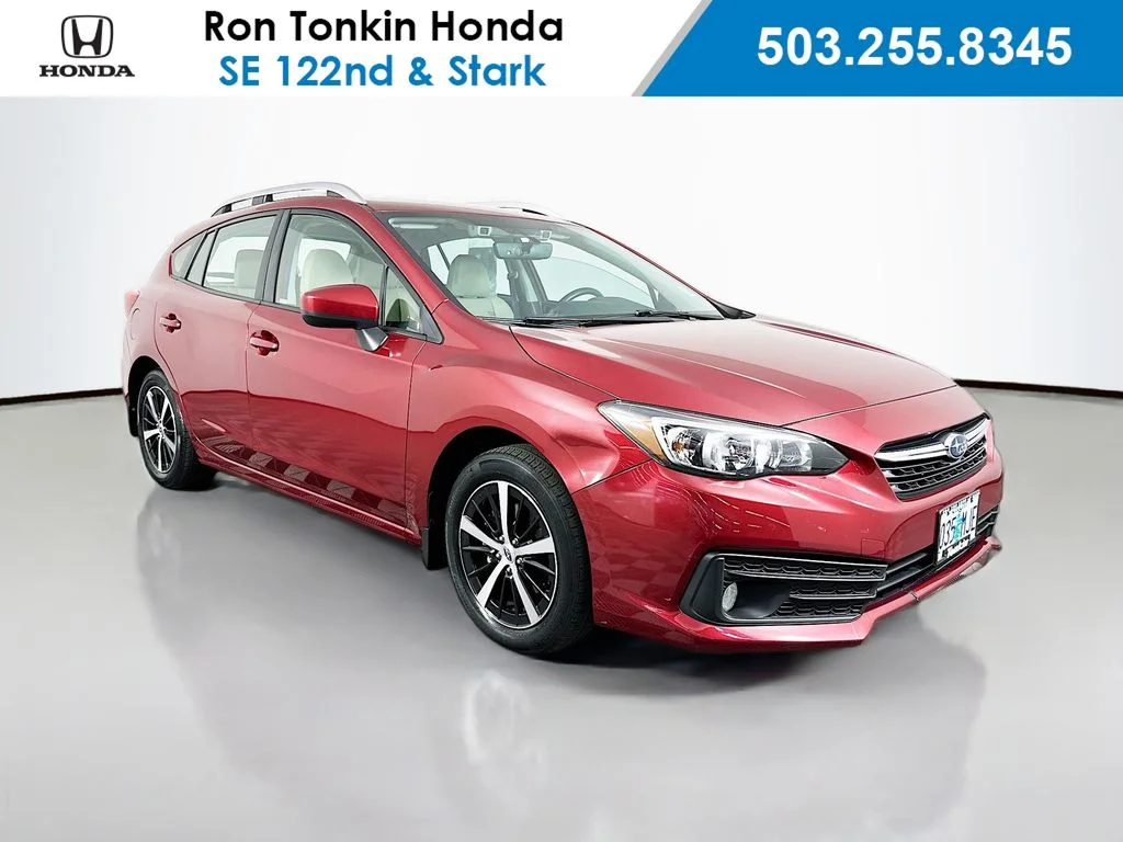 Used 2020 Crimson Red Pearl Subaru Premium image 1