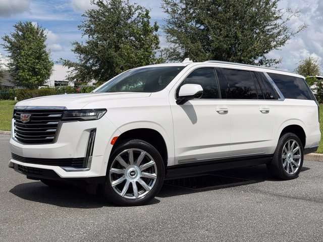 Used 2023 White Cadillac Premium Luxury Platinum image 2