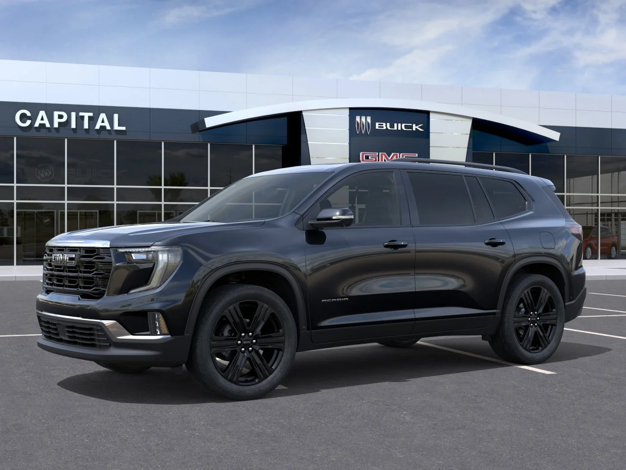 New 2026 EBONY TWILIGHT METALLIC GMC Elevation image 3