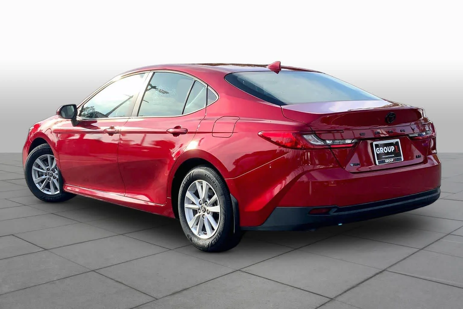 Certified Used 2025 Supersonic Red Toyota LE image 11