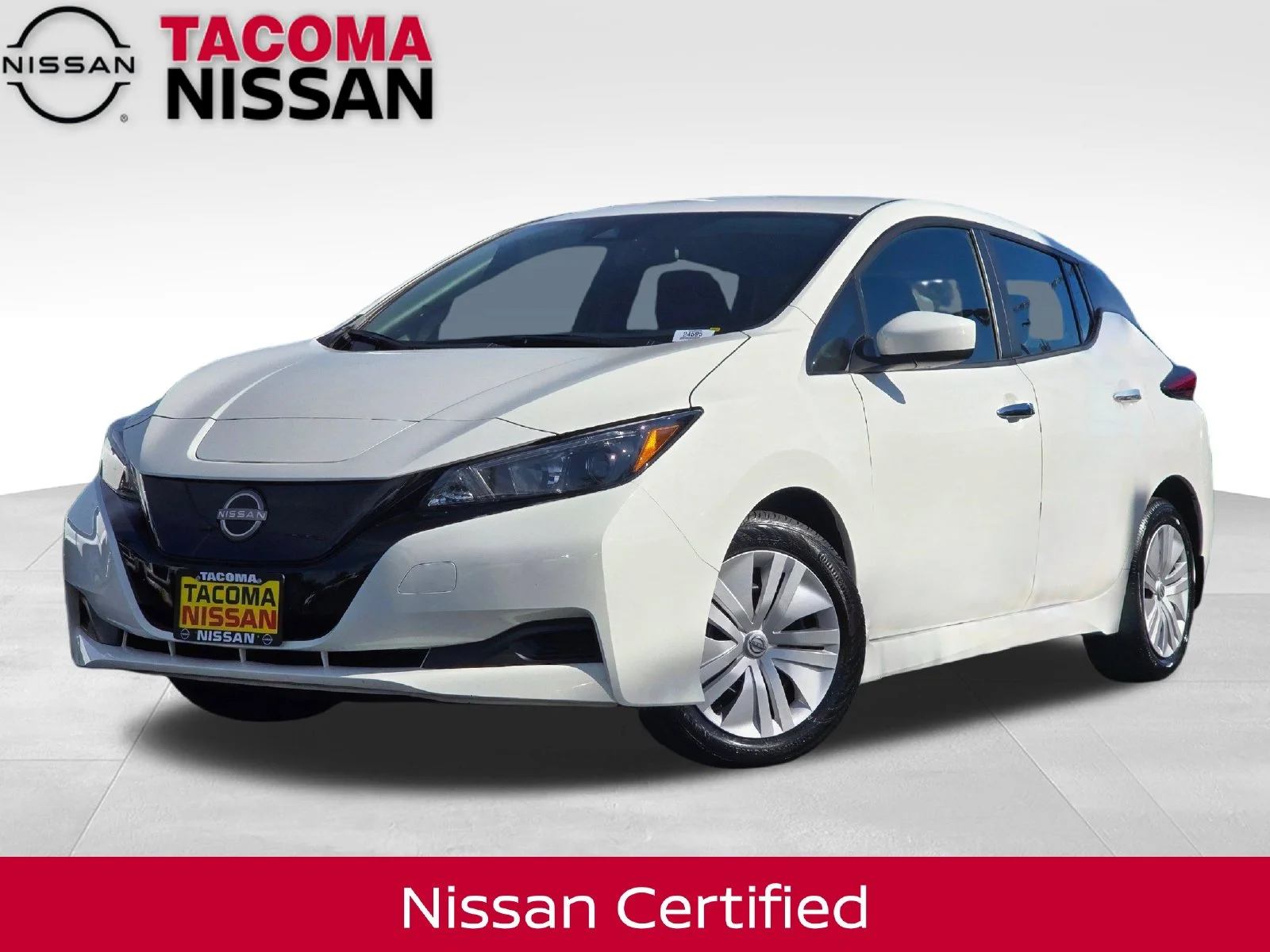 Certified Used 2025 White Nissan S image 1