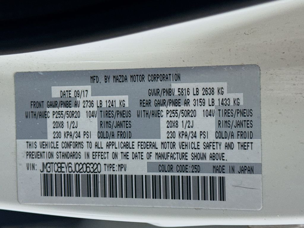Used 2018 Snowflake White Pearl Mica Mazda Signature image 33