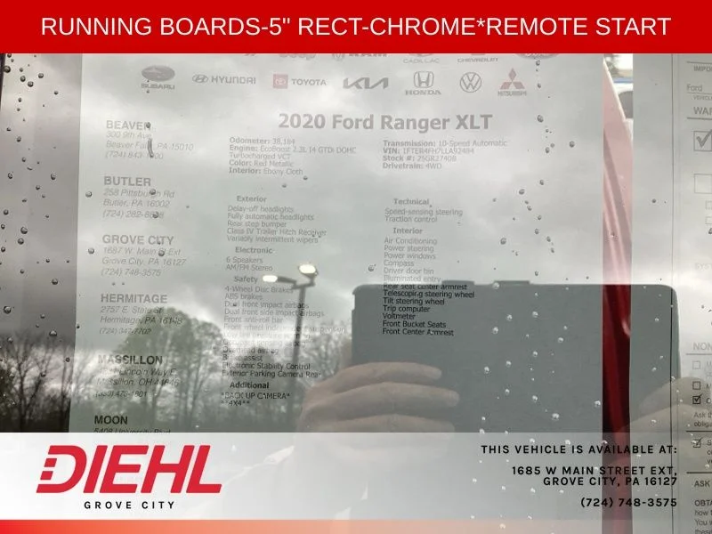 Used 2020 Red Ford XLT image 13