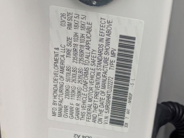 New 2026 Platinum White Pearl Honda Sport-L image 22
