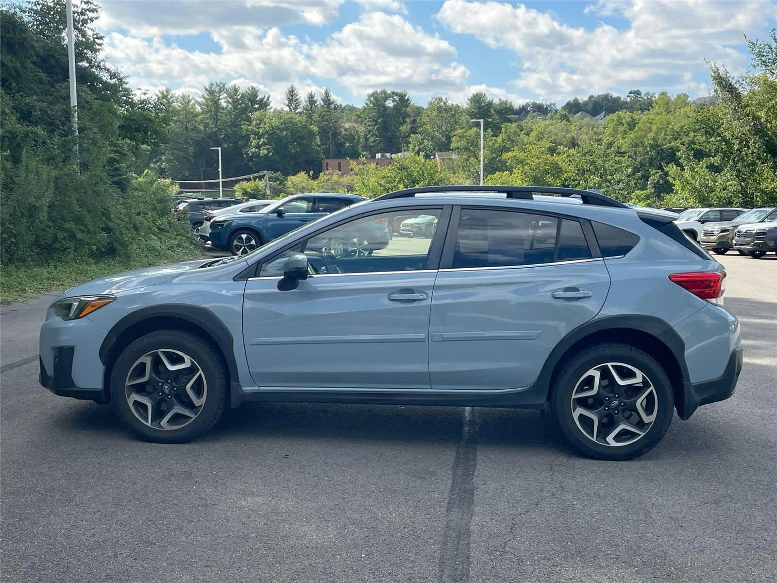 Used 2019 Cool Gray Khaki Subaru Limited image 2