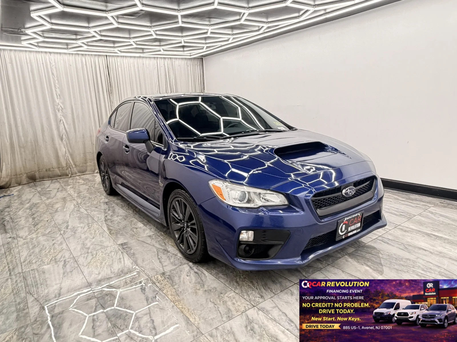 Used 2017 Lapis Blue Pearl Subaru MANUAL image 1