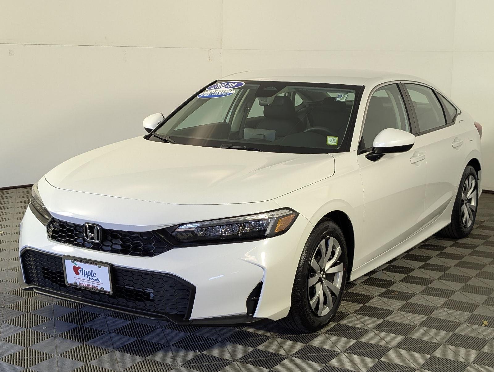 Certified Used 2026 Platinum White Pearl Honda LX image 3