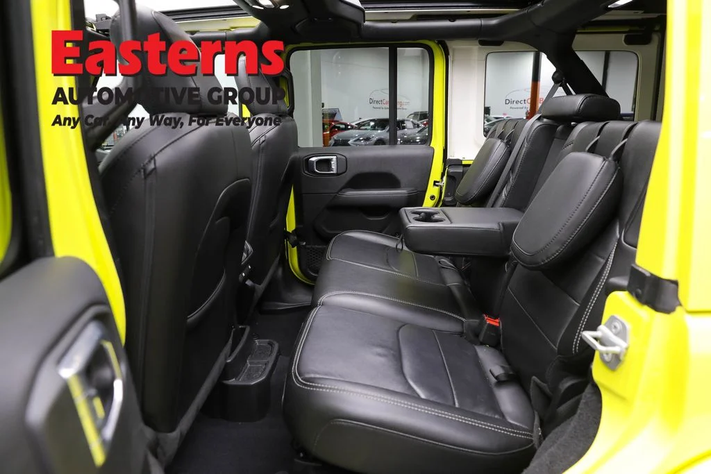 Used 2022 Yellow Jeep Unlimited Sahara 4xe image 22
