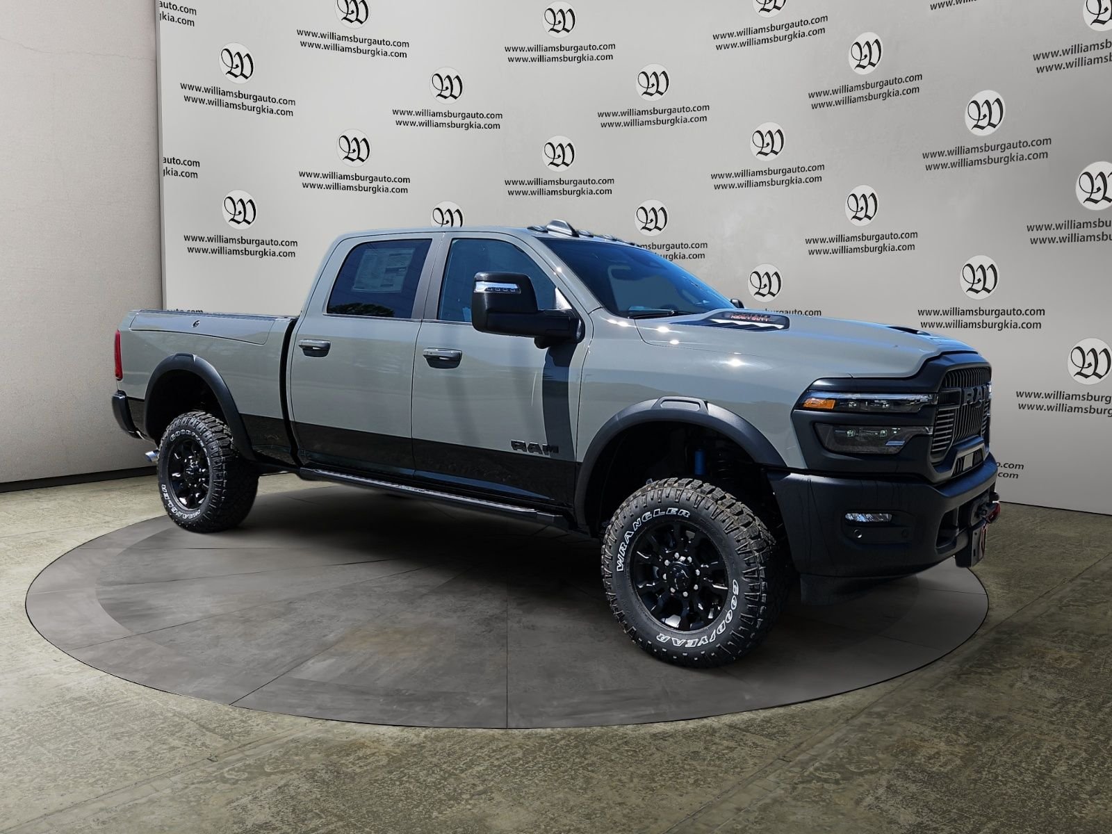 New 2026 Ceramic Gray Clear-Coat Exterior Paint RAM Power Wagon image 7