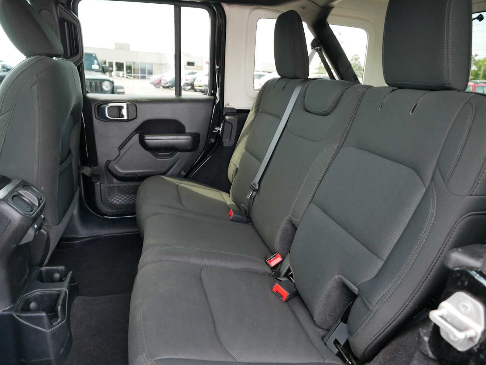 Used 2021 Black Clearcoat Jeep Unlimited Willys image 14
