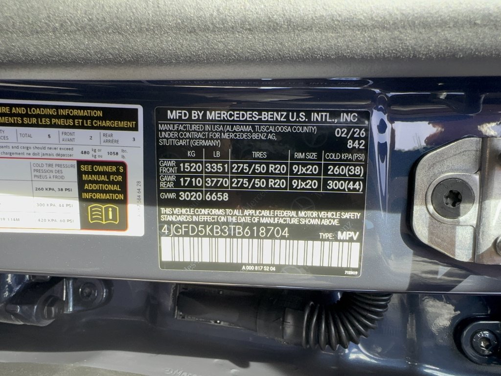New 2026 Twilight Blue Metallic Mercedes-Benz GLE 450 4MATIC® image 16
