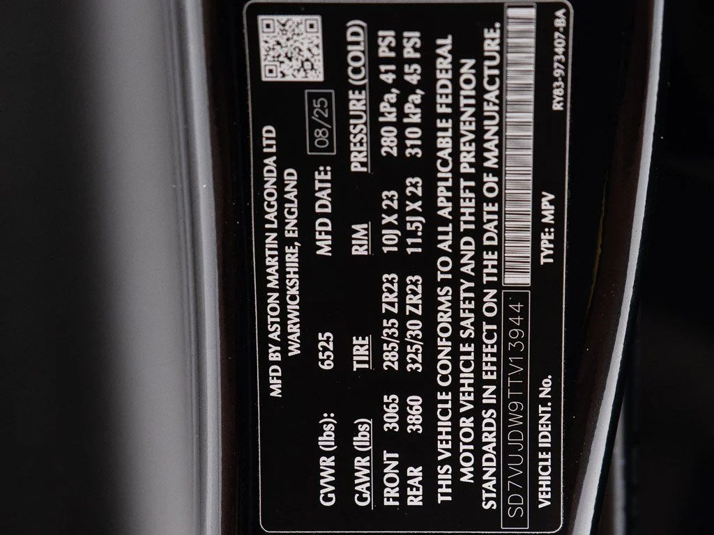 New 2026 Q Oberon Black Aston Martin 707 image 50