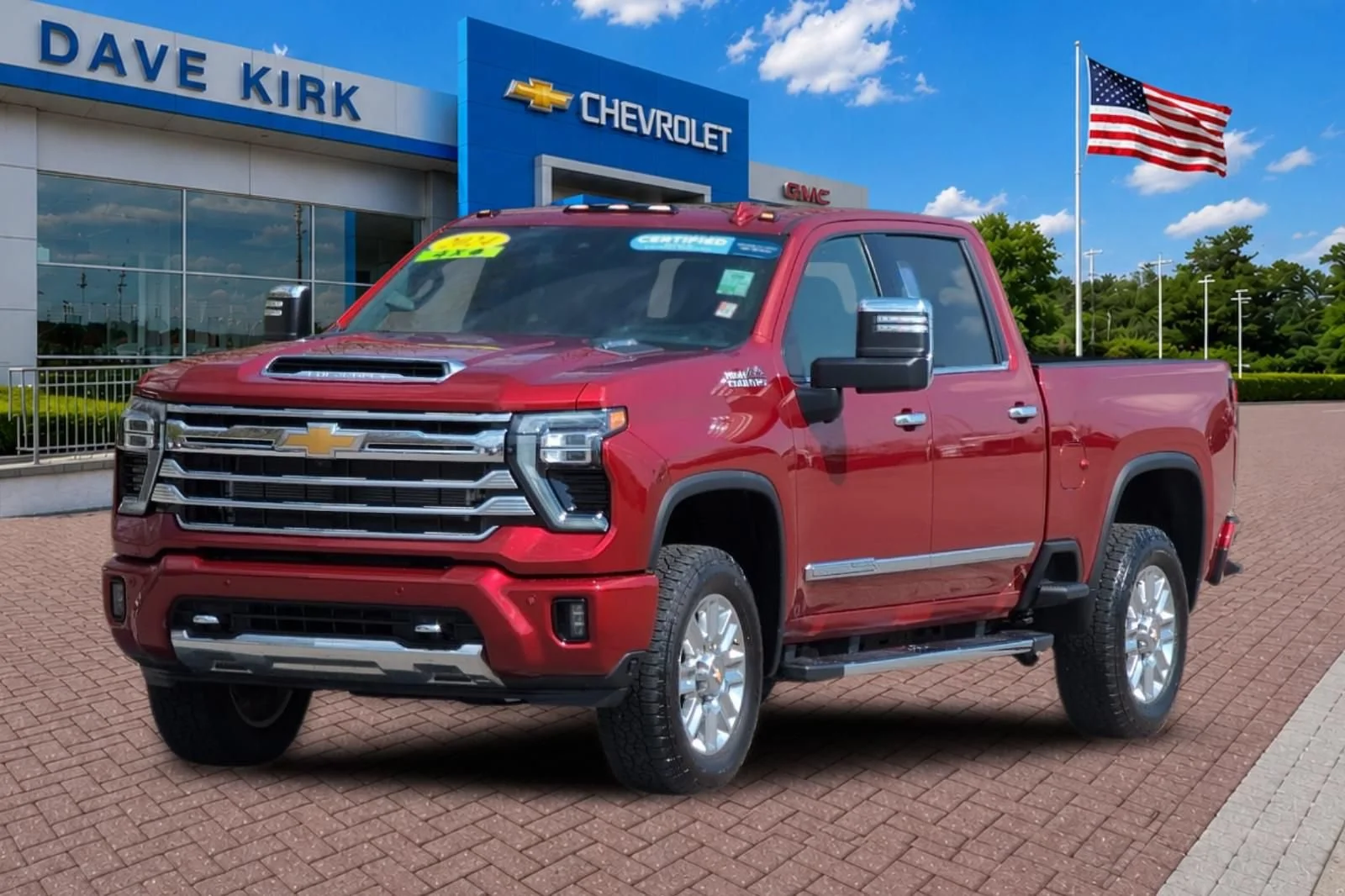 Used 2024 Radiant Red Tintcoat Chevrolet High Country image 7