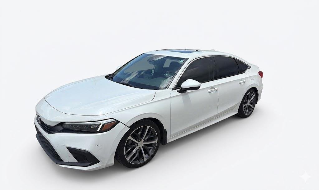 Used 2024 Platinum White Pearl Honda Touring image 2