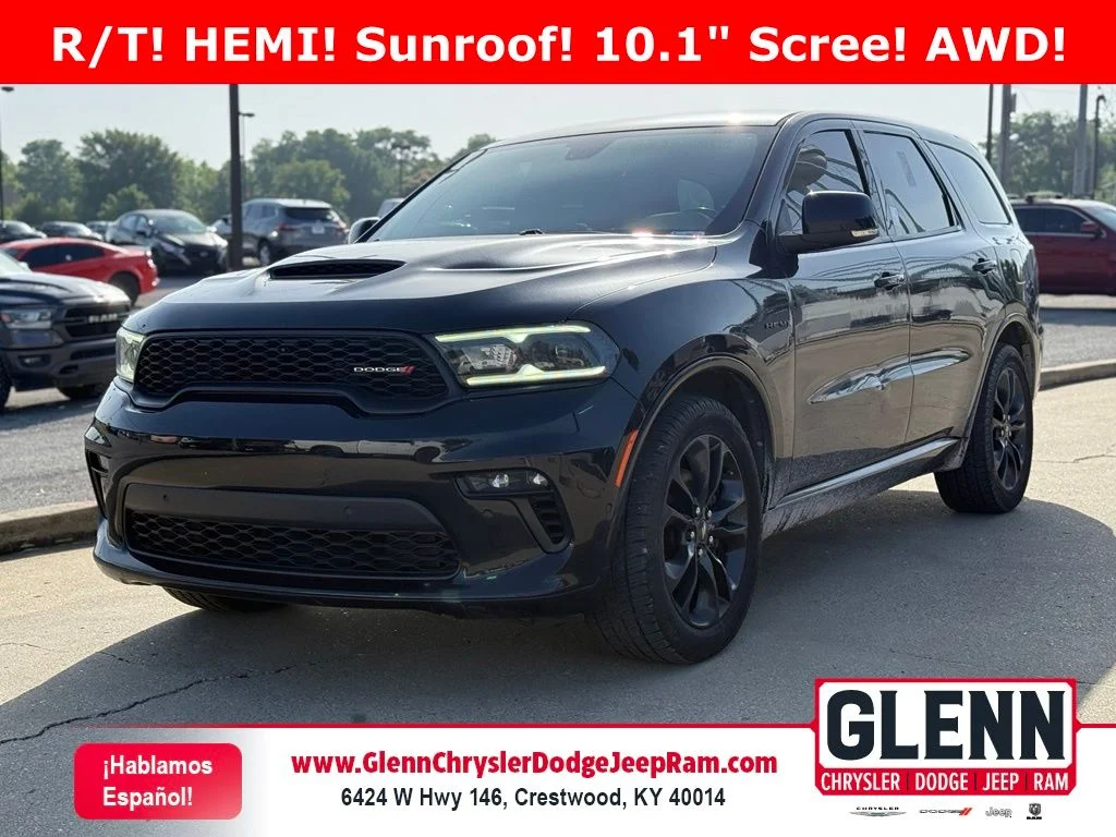 Used 2022 Black Dodge R/T image 1