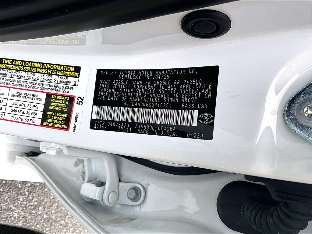 Used 2025 White Toyota SE image 36