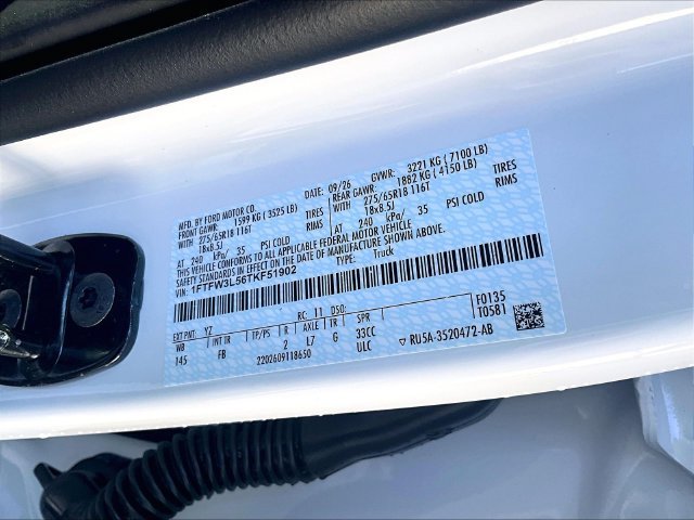 New 2026 Oxford White Ford XLT image 13