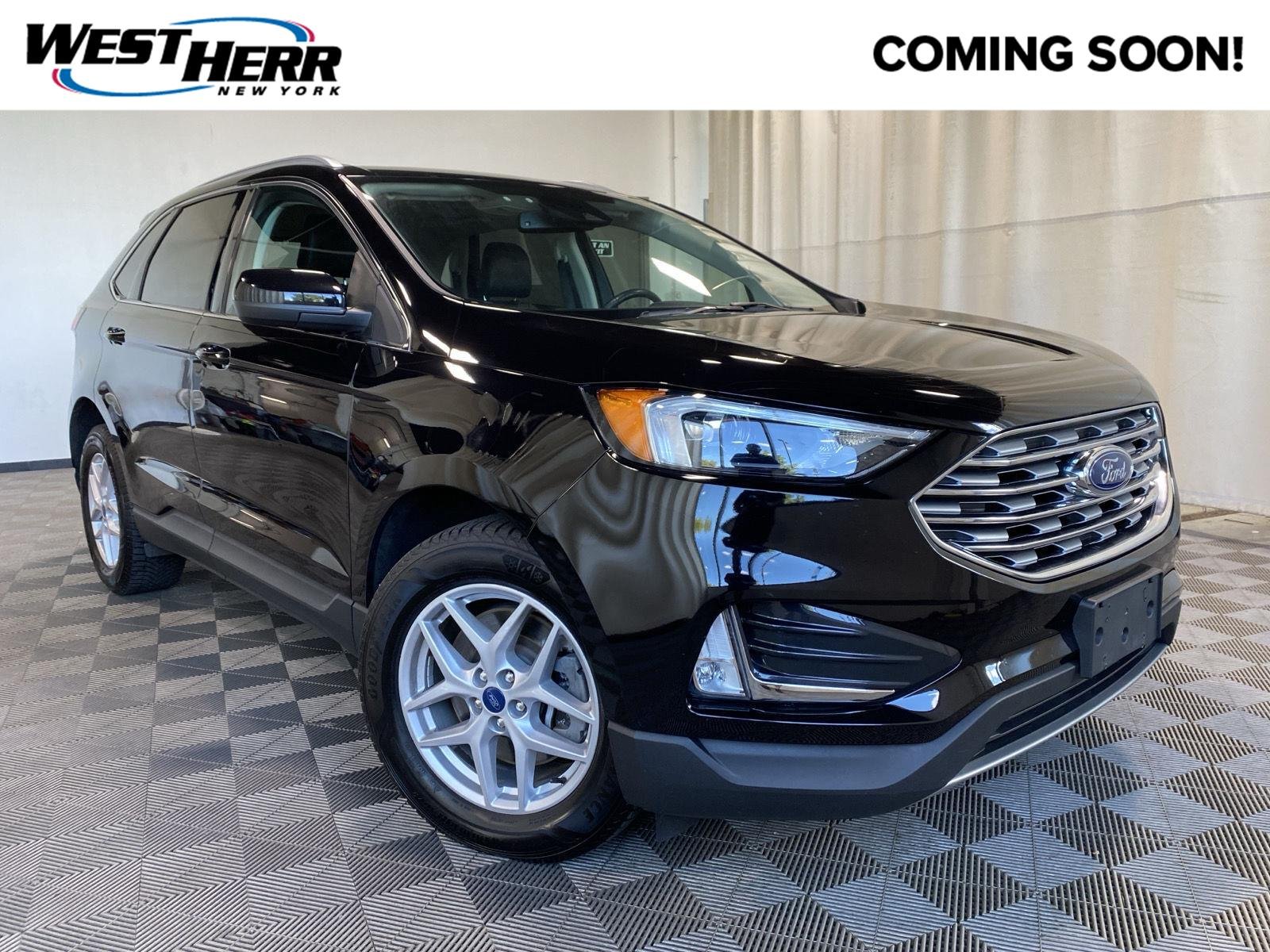 Used 2022 Agate Black Ford SEL image 1