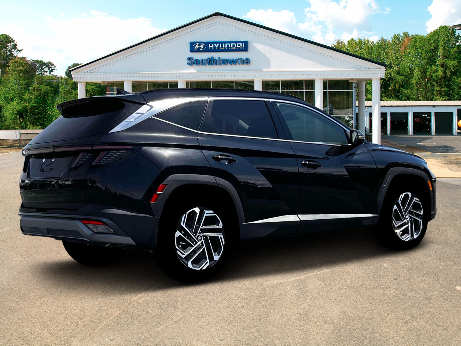 New 2026 Black Hyundai Limited FWD image 8