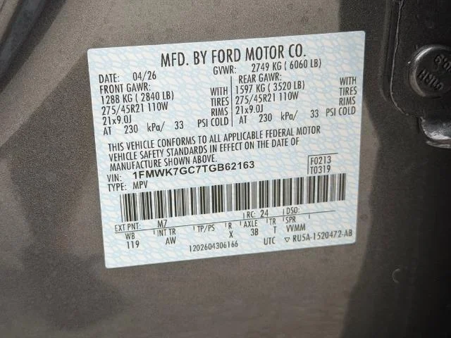 New 2026 Carbonized Gray Metallic Ford ST image 30