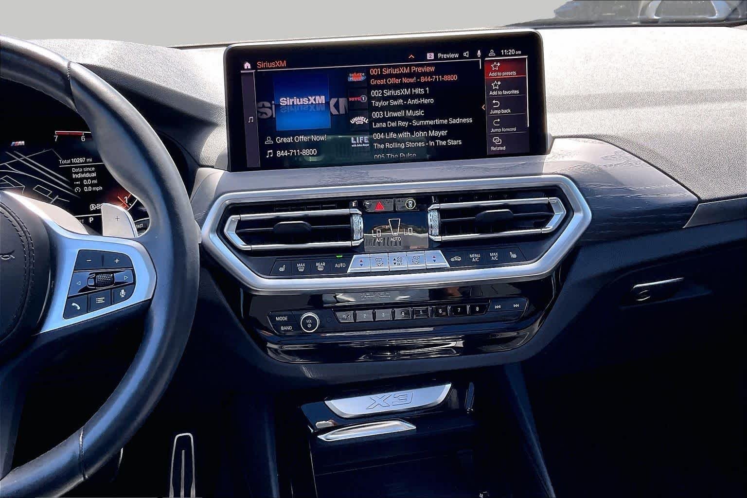 Used 2024 Black Sapphire Metallic BMW xDrive30i image 6