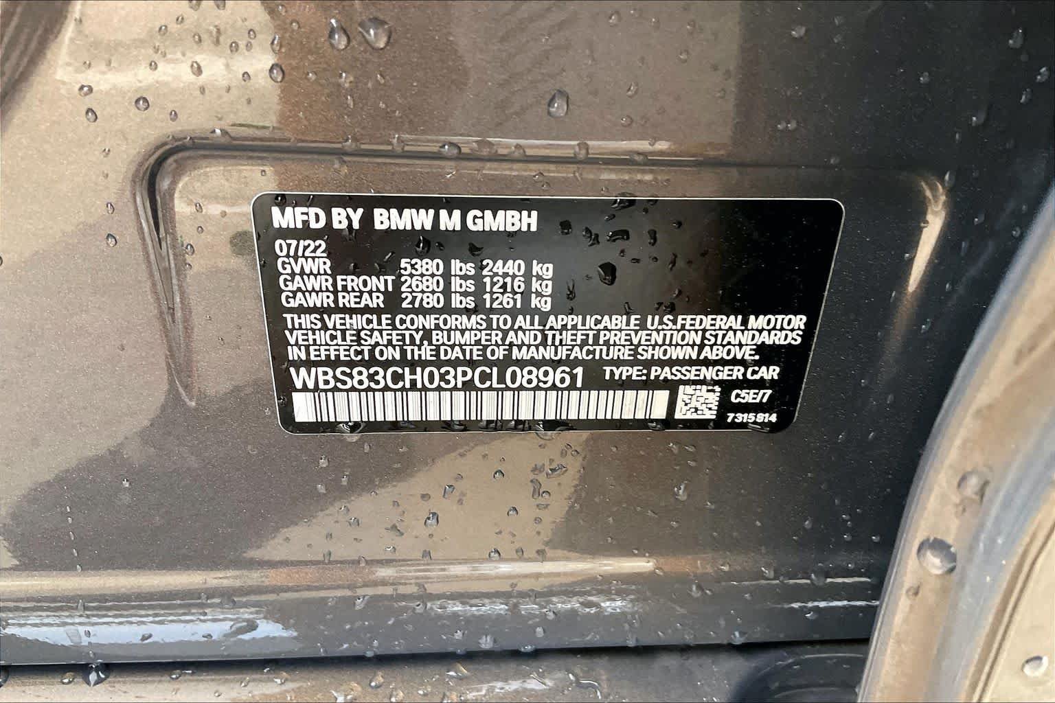 Used 2023 Alvite Grey Metallic BMW  image 32