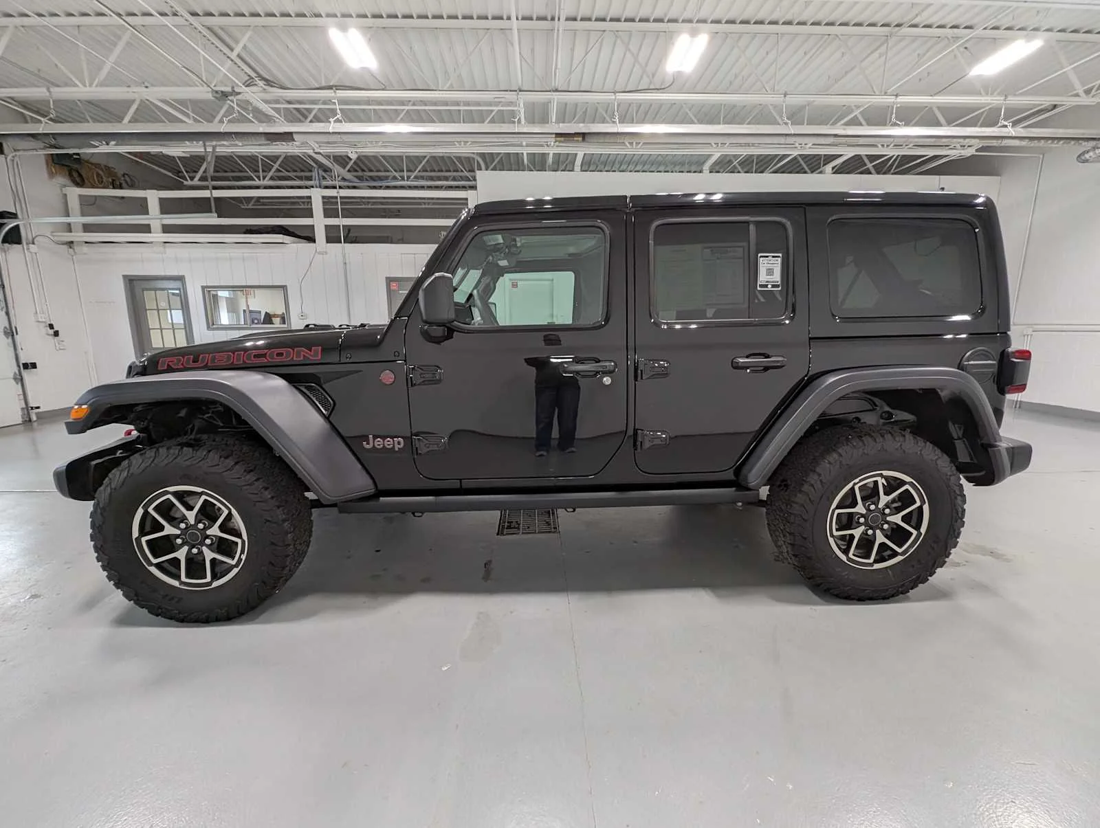 Used 2025 Black Clearcoat Jeep Rubicon image 11