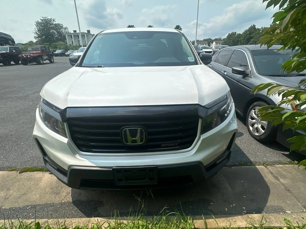 Used 2023 Platinum White Pearl Honda Sport image 2
