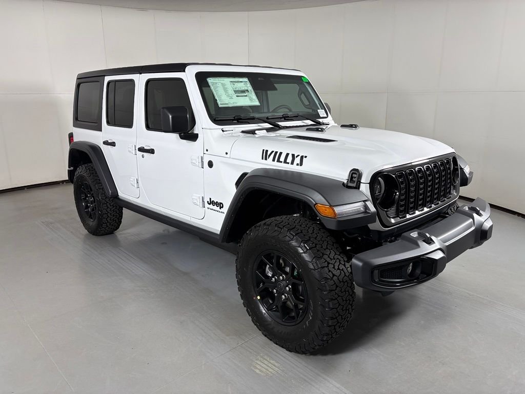 New 2027 Bright White Clearcoat Jeep Willys image 2