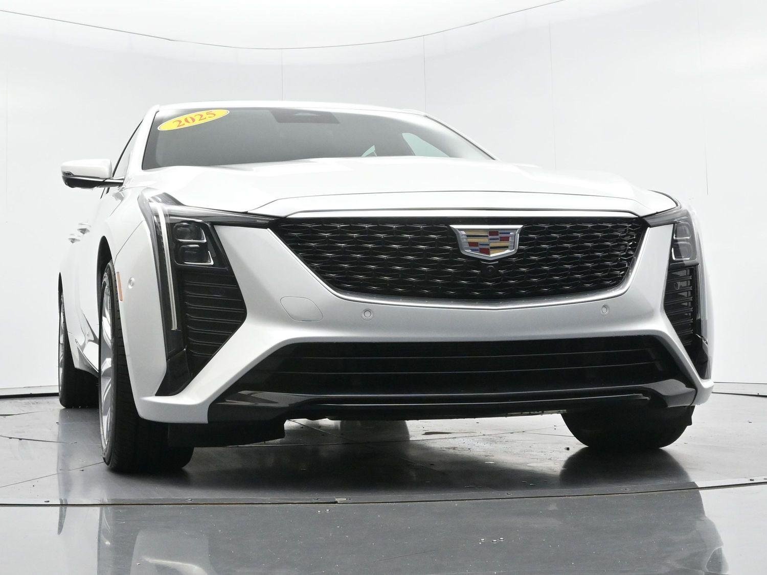 Used 2025 Crystal White Tricoat Cadillac Premium Luxury image 48