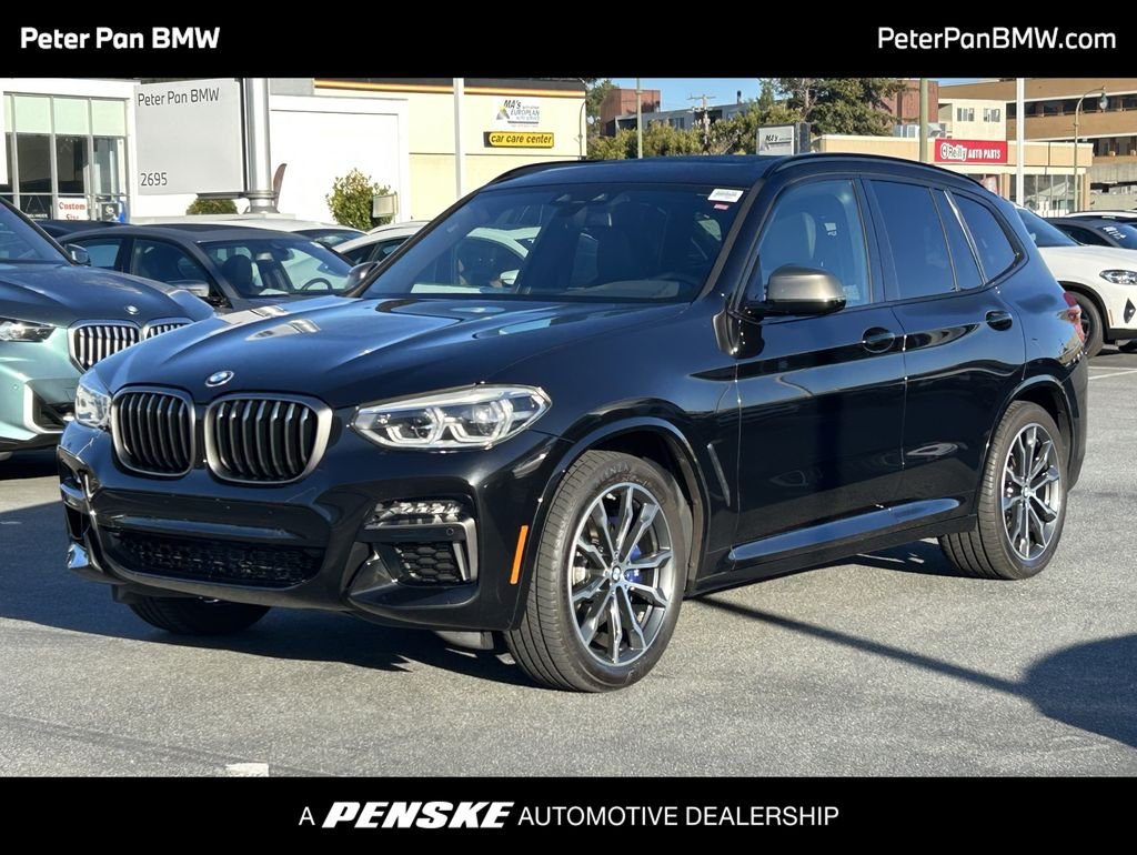 Used 2020 Black Sapphire Metallic BMW M40i image 1