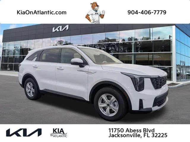 New 2026 Glacial White Pearl Kia LX image 1