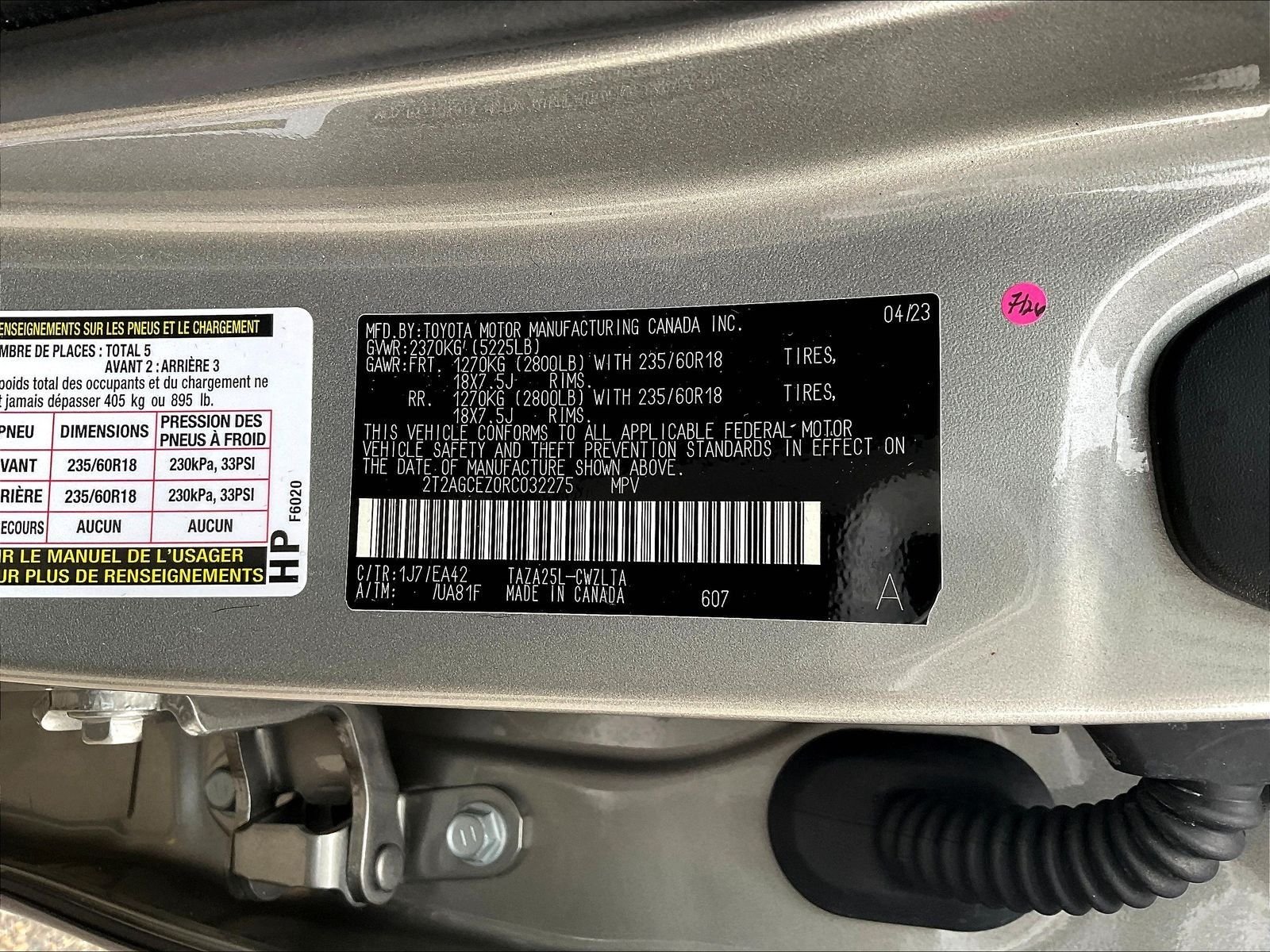 Used 2024 Silver Lexus 350 Base image 21
