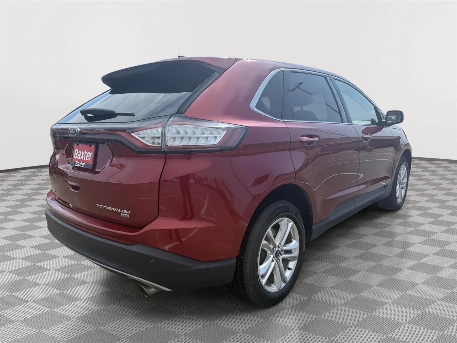 Used 2017 Ruby Red Metallic Tinted Clearcoat Ford Titanium image 5