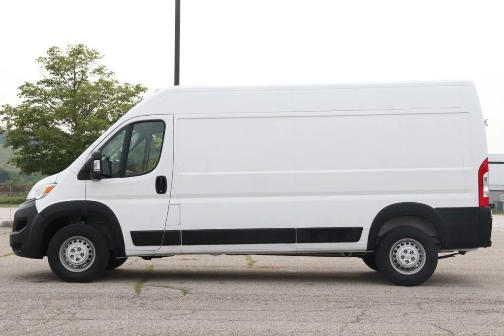 Used 2024 Bright White Clearcoat Ram High Roof image 6