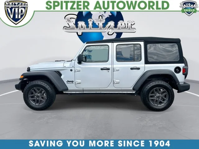 Used 2024 Silver Jeep Sport S image 6