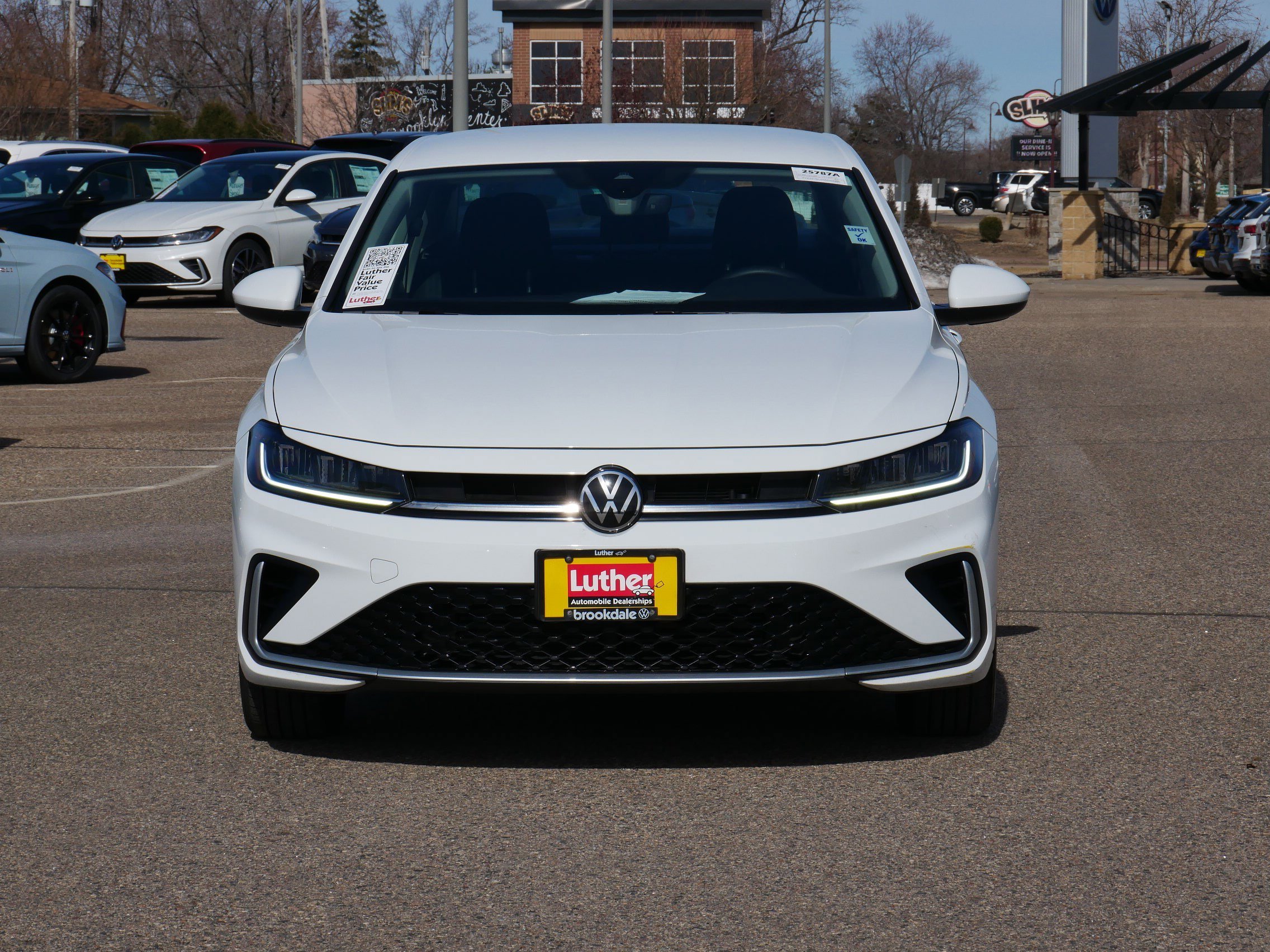 Used 2025 Volkswagen Jetta S with VIN 3VW5X7BU3SM044405 for sale in Brooklyn Center, Minnesota