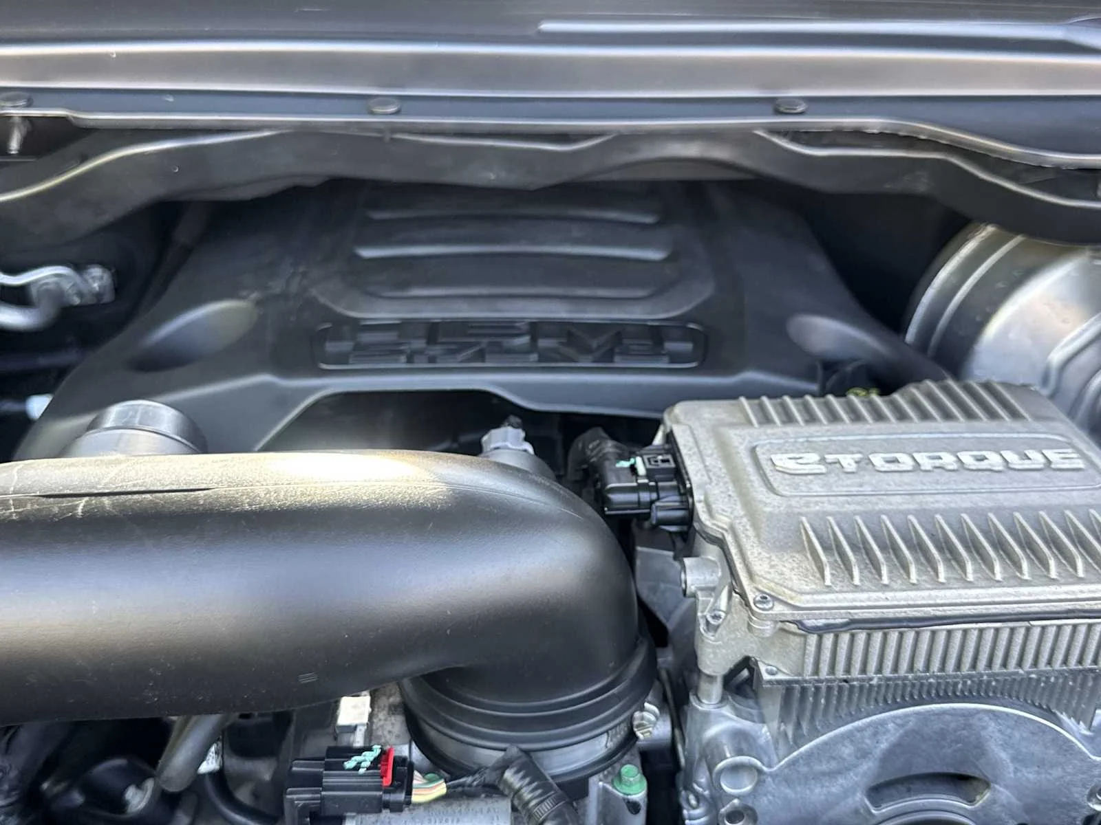 Used 2019 Granite Crystal Metallic Clearcoat Ram Rebel image 13