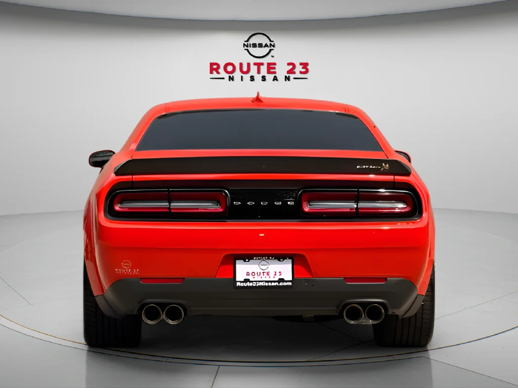 Used 2021 Orange Dodge R/T Scat Pack Widebody image 8