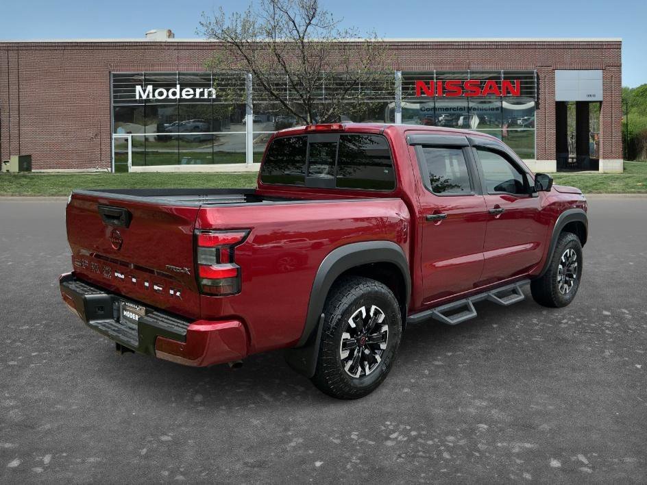Used 2022 Cardinal Red Tricoat Nissan PRO-X image 4