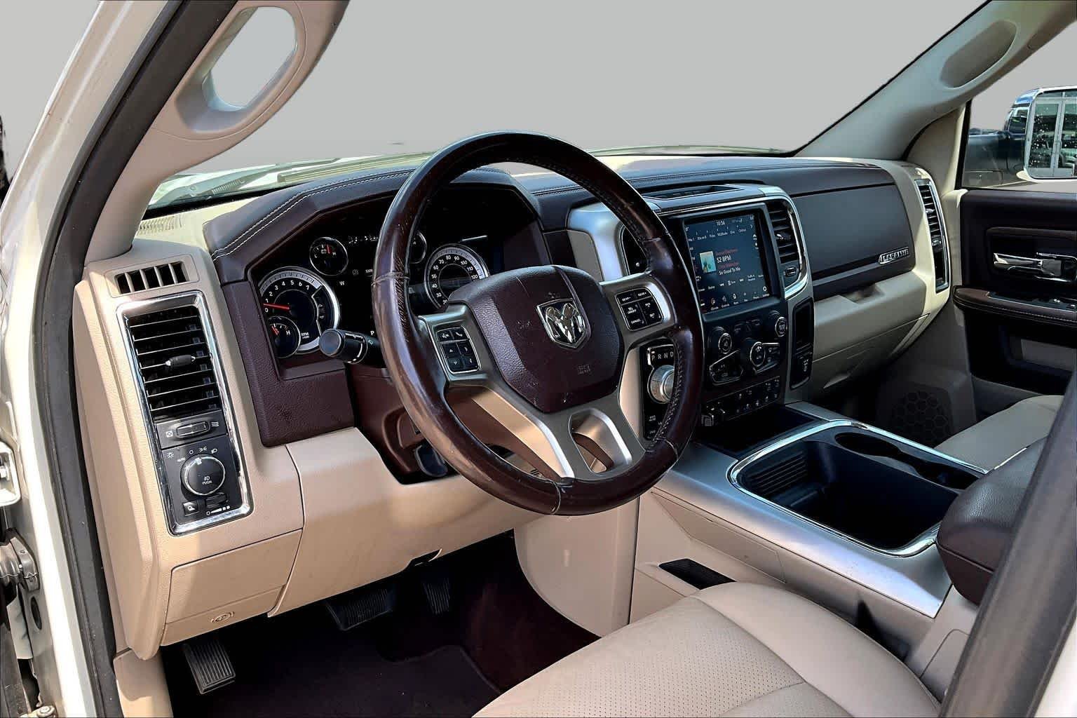 Used 2018 Pearl White Ram Laramie image 18