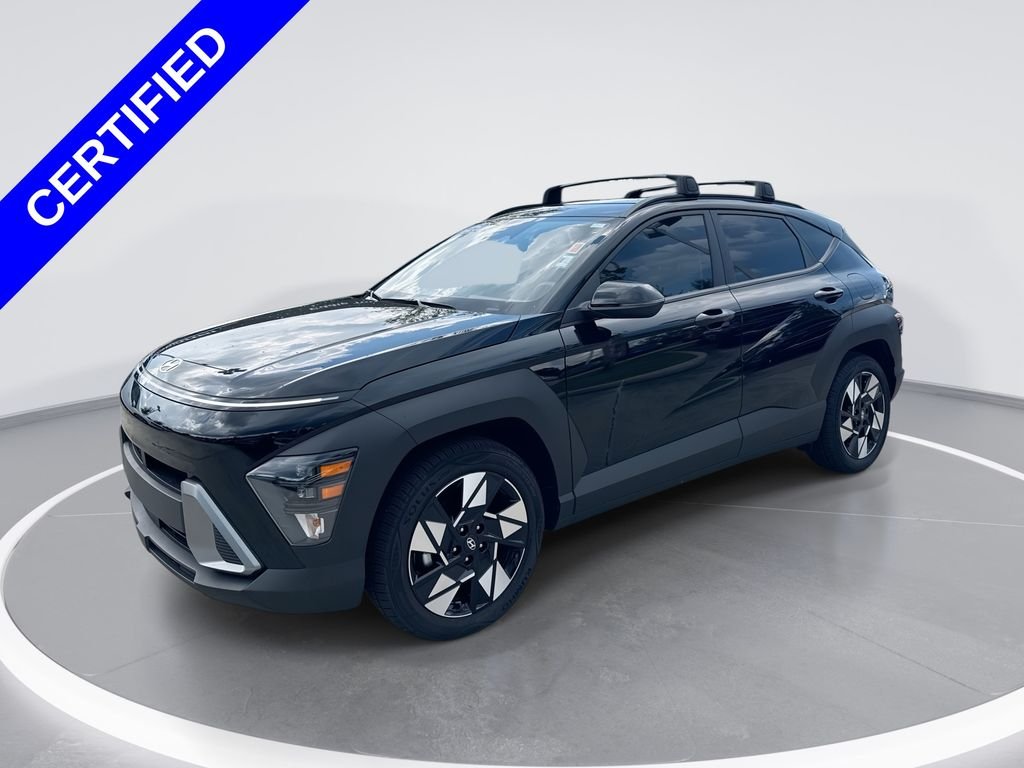 Certified Used 2025 Abyss Black Hyundai SEL image 1