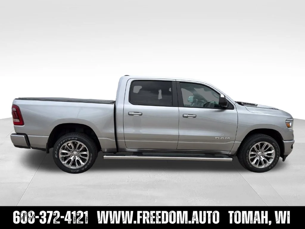 Used 2023 Billet Silver Metallic Clearcoat Ram Laramie image 9