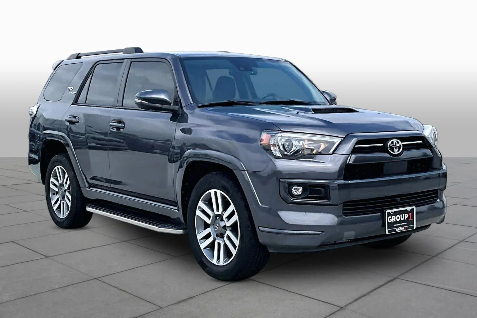 Used 2022 Magnetic Gray Metallic Toyota TRD Sport image 3